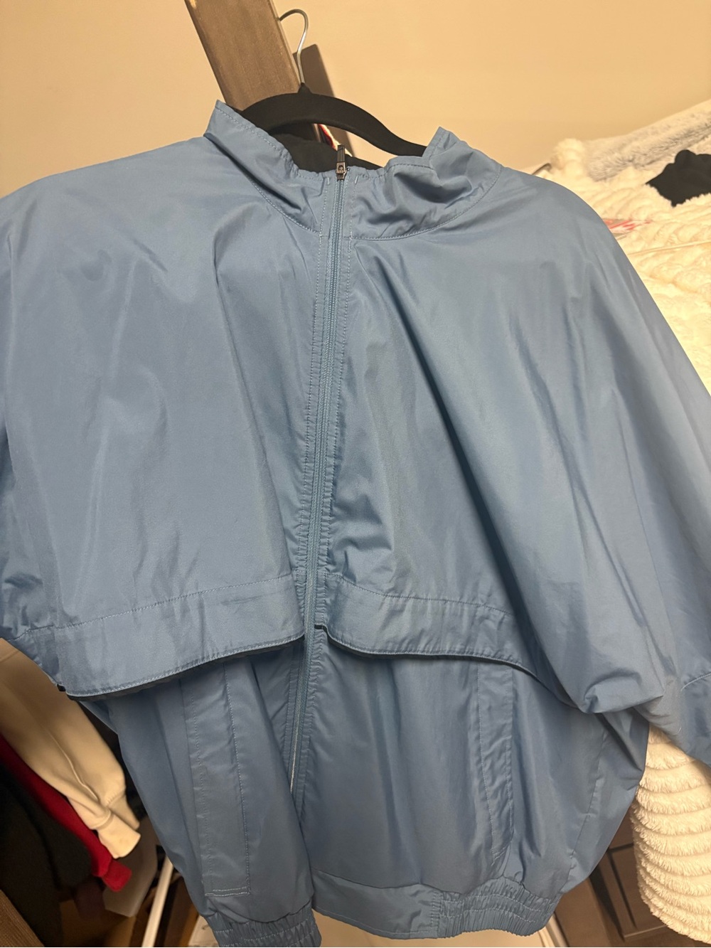 Light Blue Women's Nike Windbreaker Jacket